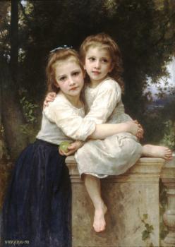 William-Adolphe Bouguereau : Two Sisters